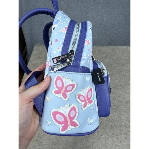 Loungefly Disney Winnie the Pooh Eeyore and Piglet Butterfly Mini Backpack main image 11